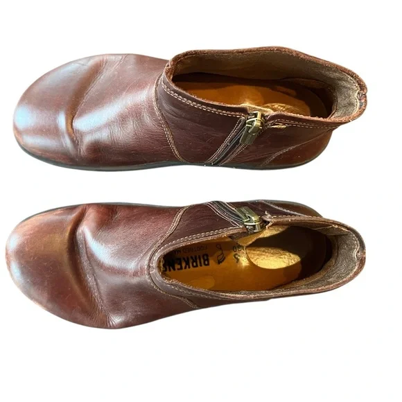 Birkenstock Bennington Chelsea Boot Dark Brown Bootie Sz 36 Womens 5 - Picture 5 of 7